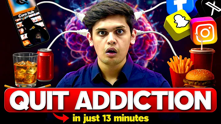 How to Quit Any Addiction in 13 Minutes 🔥| 5 Scientific Steps | Prashant Kirad