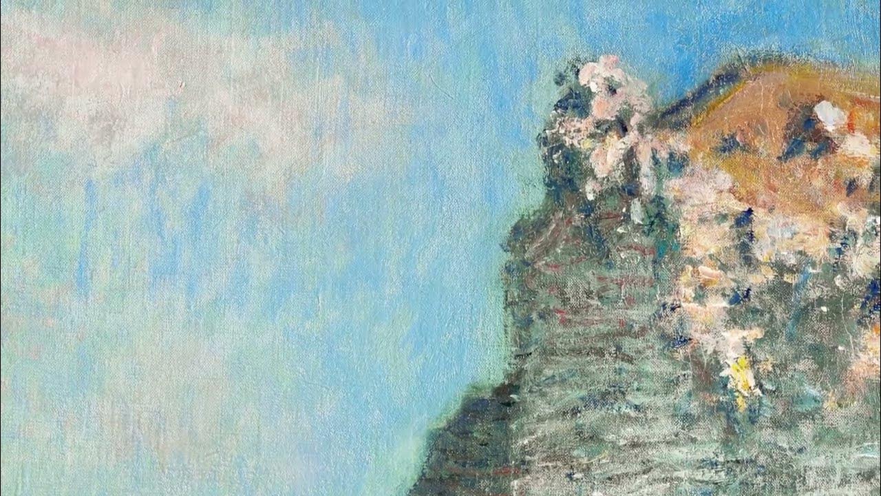Claude Monet's The Cliffs at Etretat Claude Monet's The Cliffs at Etretat