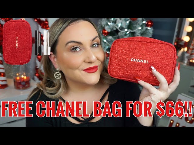 CHANEL EYES ON MASCARA SET, UNBOXING & REVIEW! FREE CHANEL BAG FOR