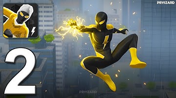Spider Fuser - Gameplay Walkthrough Part 2 - New Classic Suit (iOS, Android)