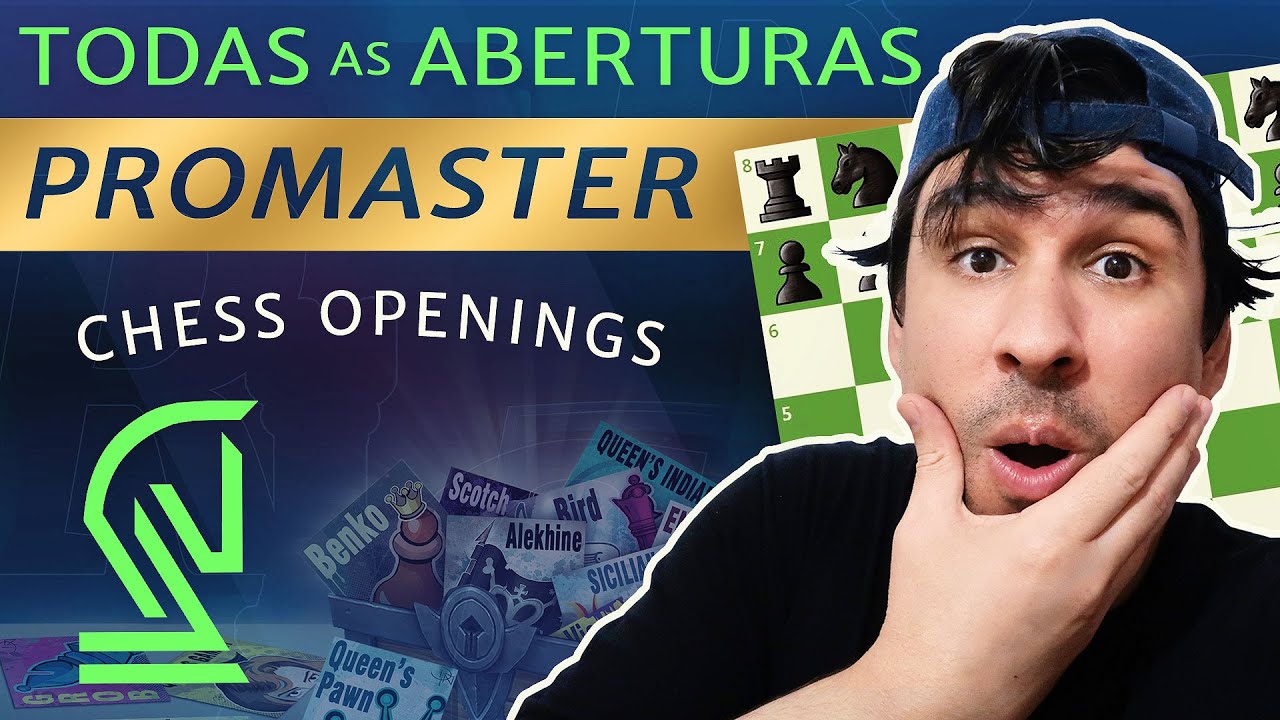 A FORMA mais FÁCIL DE APRENDER ABERTURAS no XADREZ- Chess Openings