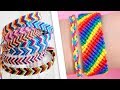 HAZ PULSERAS PARA REGALAR A TU MEJOR AMIGA ❤️5 IDEAS DE HILO - Tutoriales Belen