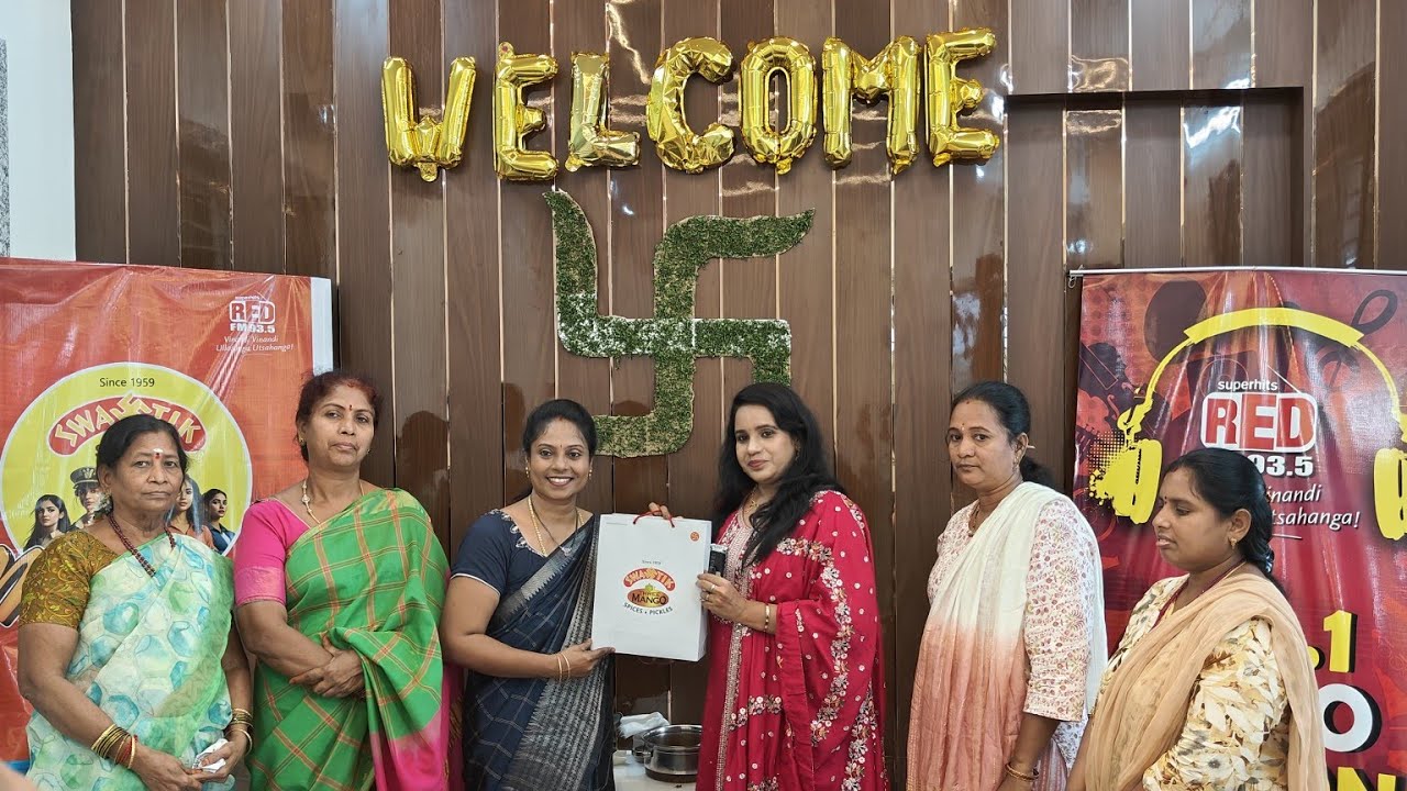 Swasthik program shooting at my home | swasthik spices