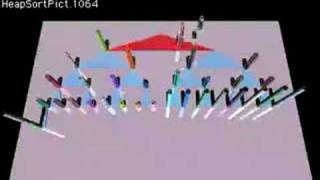 OpenGL Animation - Heap Sort