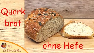 Schnelles Quarkbrot ohne Hefe