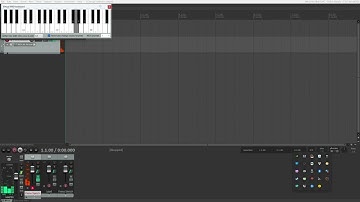 A quick introduction to the virtual MIDI keyboard in REAPER