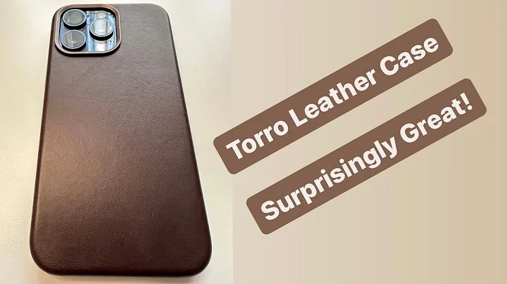 Torro Leather Case Review... Surprisingly Great! | iPhone 15 Pro Max