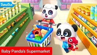 🎯🚩BABY PANDA🐼 PANDA'S SUPERMARKET(07) ❤️ KIDS GAMES | BABY BUS | CARTOON GAMES FOR KIDS screenshot 5