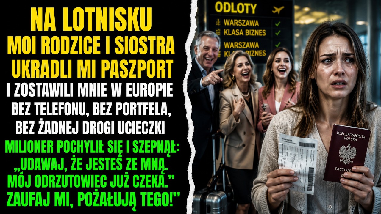 Na lotnisku w Mediolanie moja własna matka wsunęła mi do bagażu narkotyki, ukradła paszport i zostawiła mnie z jednym banknotem 200 euro, pisząc: „Sama wymyśl, jak wrócić do Polski”. Gdy włoska...