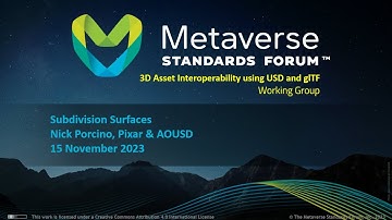 Subdivision Surfaces by Nick Porcino
