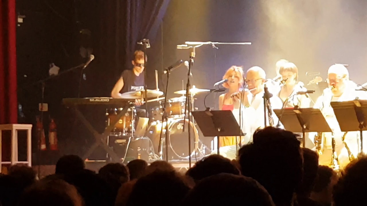 Louis Cole Nerf gun drum solo on "My Buick"..Islington 23/11