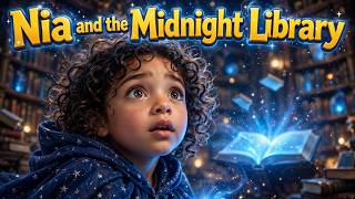 Nia and the Midnight Library | Magical Bedtime Story for Kids