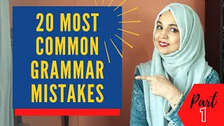 20 MOST COMMON MISTAKES in English Grammar English Learners Make| How to Correct Them.