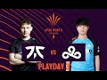 FNATIC vs CLOUD9 // Rainbow Six APAC League 2021 - North Division Stage 1 - Playday #3