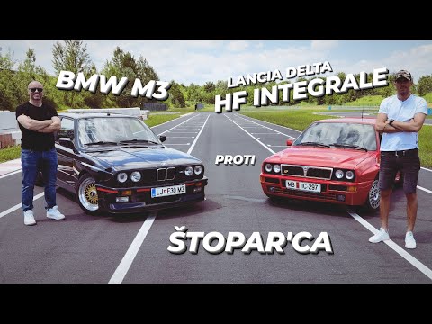 Štopar&rsquo;ca #2: BMW E30 M3 proti Lancia Delta HF Integrale!