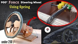 900 degree FORCE Steering Wheel | Realistic PC gaming steering wheel using Arduino [English version] screenshot 4