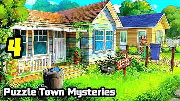 Puzzle Town Mysteries. Case #3. Part 4. Gameplay Walkthrough (iOS,Andriod)