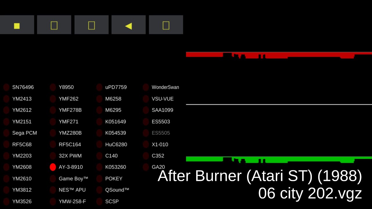 After Burner (Atari ST) - Video Game Music - MAME - YouTube