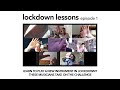 Lockdown Lessons EPISODE 1 𝙚𝙞𝙜𝙝𝙩 𝙢𝙪𝙨𝙞𝙘𝙞𝙖𝙣𝙨 𝙡𝙚𝙖𝙧𝙣 𝙝𝙤𝙬 𝙩𝙤 𝙥𝙡𝙖𝙮 𝙖 𝙣𝙚𝙬 𝙞𝙣𝙨𝙩𝙧𝙪𝙢𝙚𝙣𝙩 𝙞𝙣 𝙡𝙤𝙘𝙠𝙙𝙤𝙬𝙣