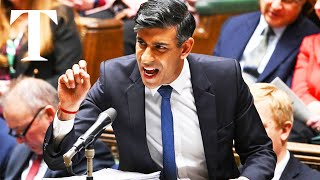 LIVE: Rishi Sunak grilled at prime minister's questions