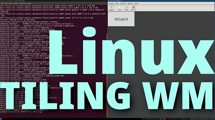 Work On Ubuntu FASTER and MORE EFFICIENTLY with tiling window managers