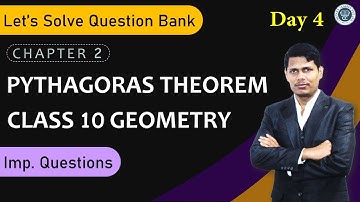 Question Bank Solution | Pythagoras Theorem Part - 4 | 2021 QB Solution