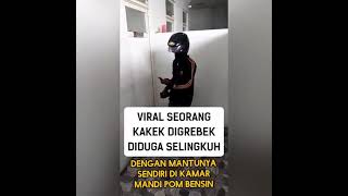 kakek wik wik sama mantu di wc pom bensin