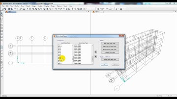 Design G+3 Storey Concrete Building in SAP2000 -4 | Define Load patterns, Load combination in SAP