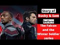 Bucky and sam wilson before the falcon and the winter soldier  sebastian stan  anthony mackie