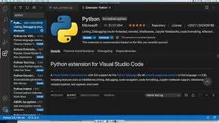 setting up unit tests in python with vscode