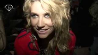 Ke$ha and Lady Lloyd interview for Fashion TV Vivienne Westwood Front Row.mov