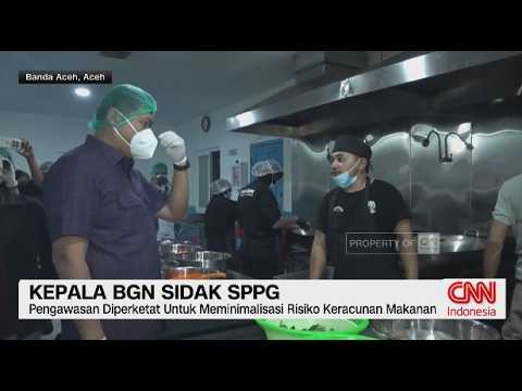Kepala Badan Gizi Nasional Sidak SPPG di Aceh, Pastikan Program MBG Sesuai Standar