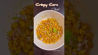 Crispy Corn Chaat recipe 🌽 #shortsfeed #corn #cornchaat #yt #appuskitchen