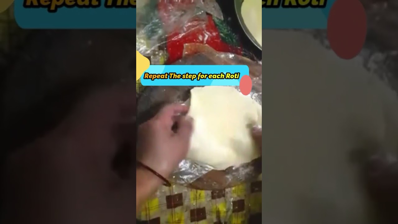 See how To frozen the Roti 
