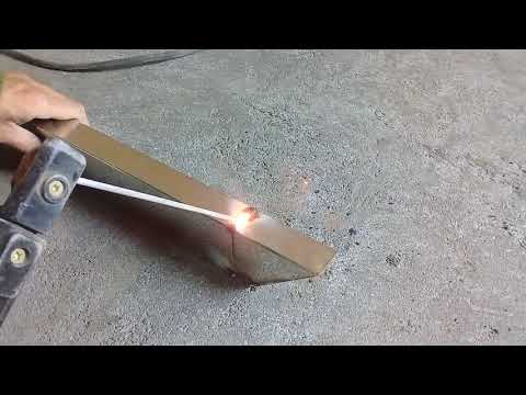 Video thử hàn inox bằng que khi không có khí AR kết quả sợ... - youtube