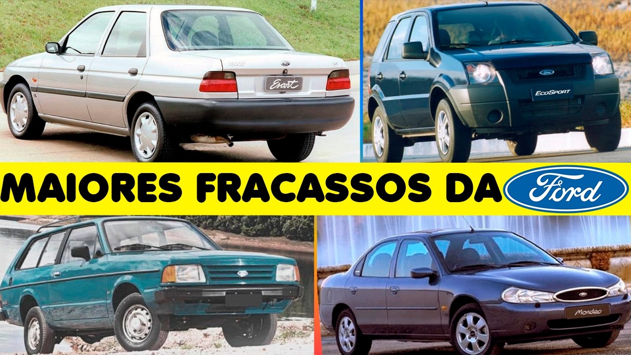 OS MAIORES FRACASSOS DA FORD no BRASIL!!!