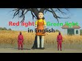 Squid Game Red Light Green Light English version. Squid game dubbed!