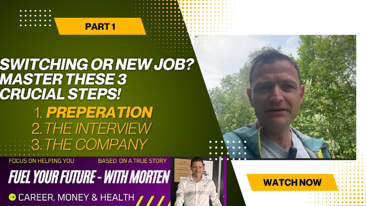 Thinking of Changing Jobs? Start with These 3 Prep Tips Part 1
