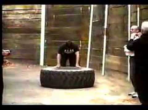Feasterville resident flips 450 lb tire 31 times i...