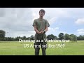 Dressing as a Vietnam war US soldier 1969