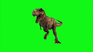 Dinosaurs Green screen background video | No Copyright green screen background video