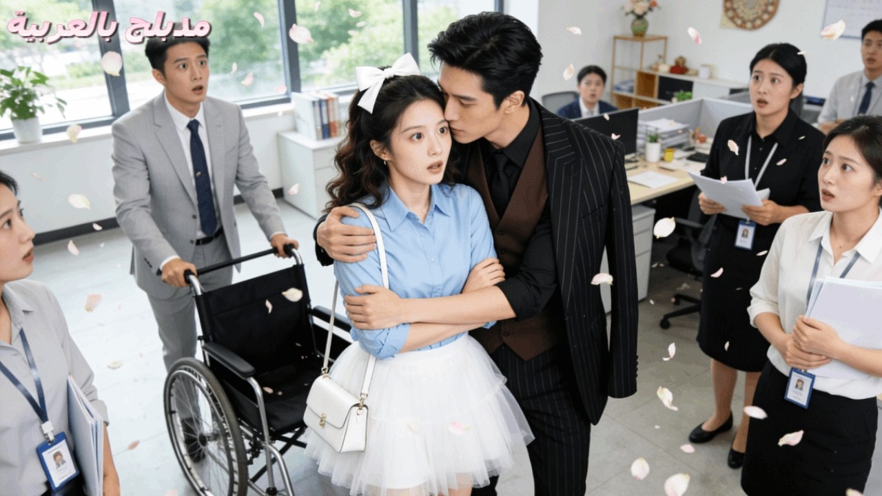 بأول يوم عمل، تأخرت المتدربة، لكن المديرالمعاق نهض فجأة واحتضنها..اندهش الجميع، إنها زوجته المفقودة!