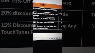 Touchtunes Promo Code Reddit 50% OFF ( Free Credits & Discounts!)