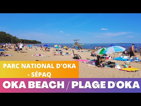 Montreal Oka Beach Plage Oka Montréal 4K Summer Okabeach 