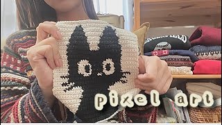 Crochet] How to Crochet Pixel Art - YouTube