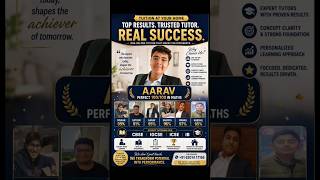 100/100 in Maths! The Secret of Our Students | Best Home Tutor in Gurgaon #shorts #ytshorts