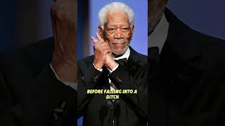 No Wonder Morgan Freeman wears a glove on his left hand #celebrities #movie #hollywood