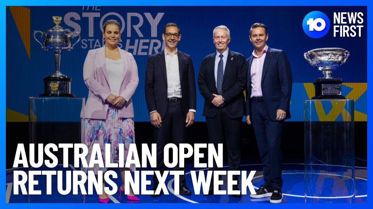 Melbourne Prepares For The Australian Open | 10 News First