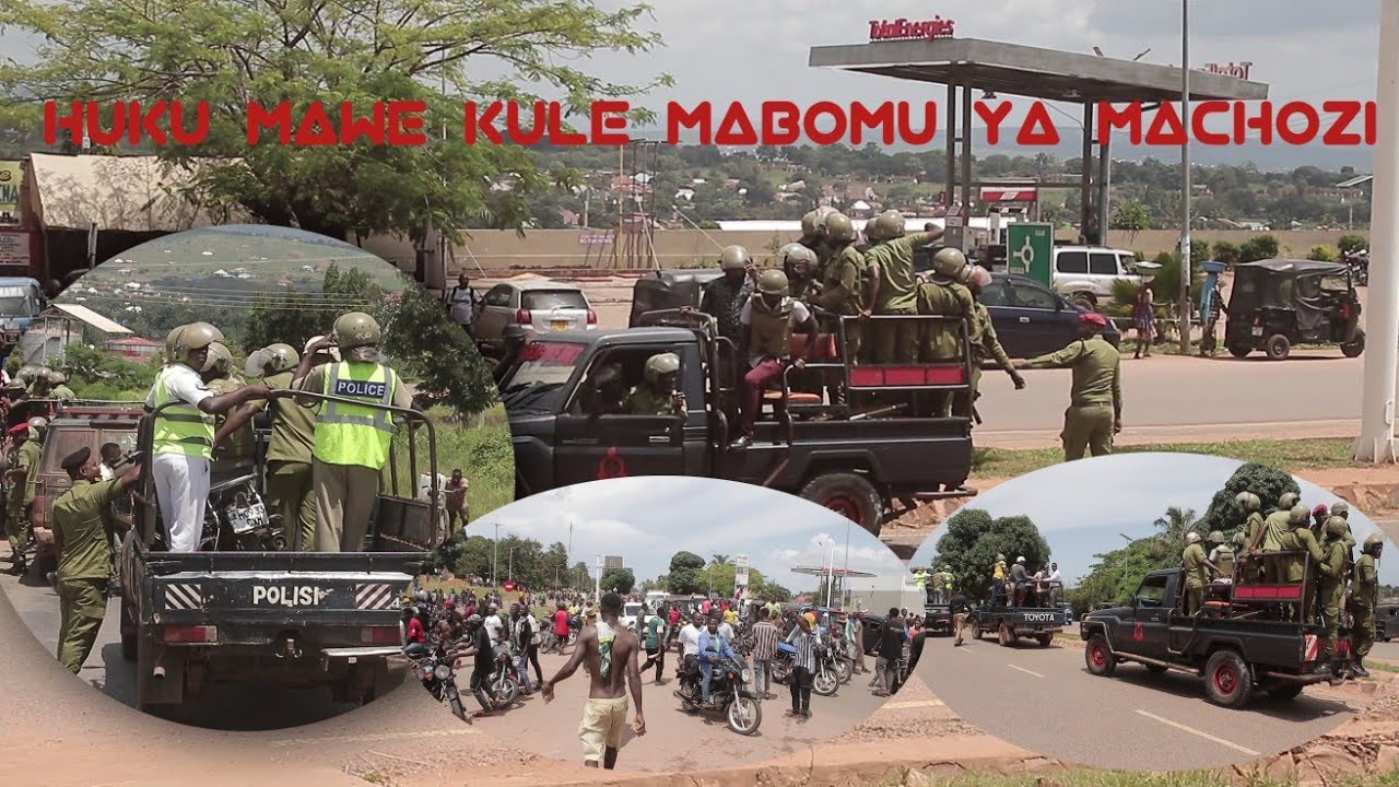 BODABODA WAKINUKISHA KIGOMA WAFUNGA BARABARA, MABOMU YA MACHOZI KURINDIMA...RPC ATOA TAMKO KALI.