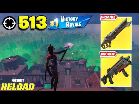513 Elimination Solo "RELOAD” Gameplay Wins (Fortnite Chapter 7 PS5 Controller)